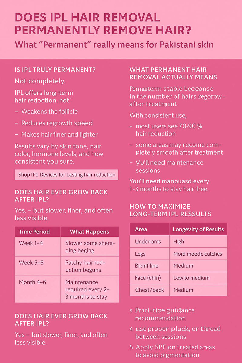 Does Ipl Hair Removal Permanently Remove Hair The Lux Skins