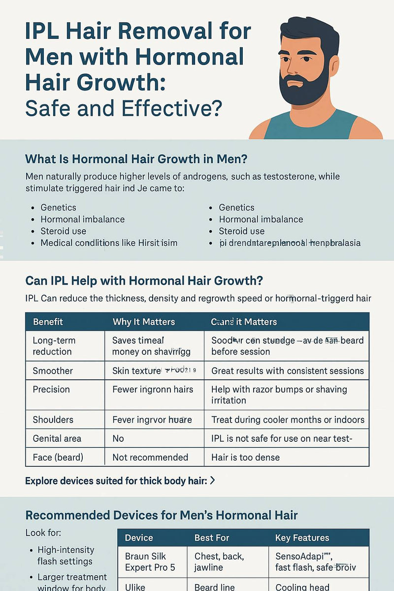 IPL Hair Removal for Men with Hormonal Hair Growth in Pakistan – The ...
