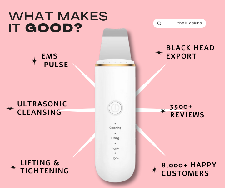 Lux Skins®️Ultrasonic Skin Scrubber