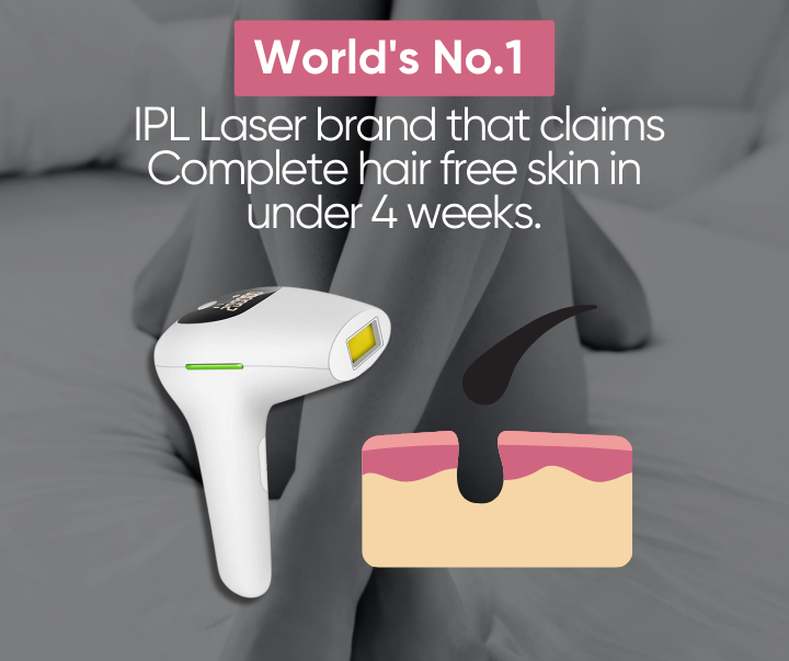 Advanced IPL Hair Laser Removal Device + Ultra Fast