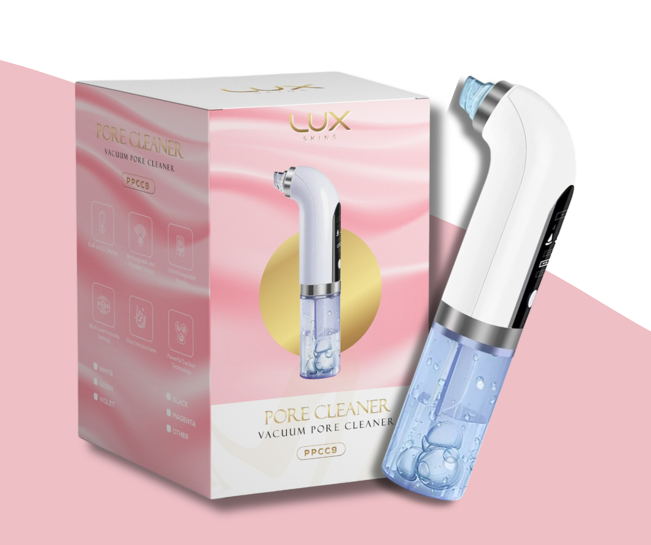 Lux Skins®️Vacuum Pore Cleaner