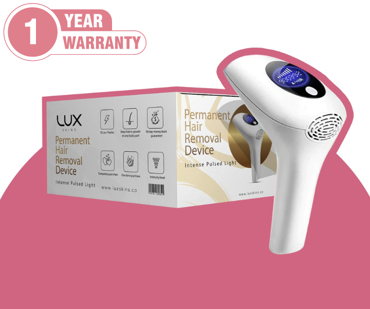 Bundle 🎁 IPL Hair Laser Removal Device+ Ultrasonic Skin Scrubber