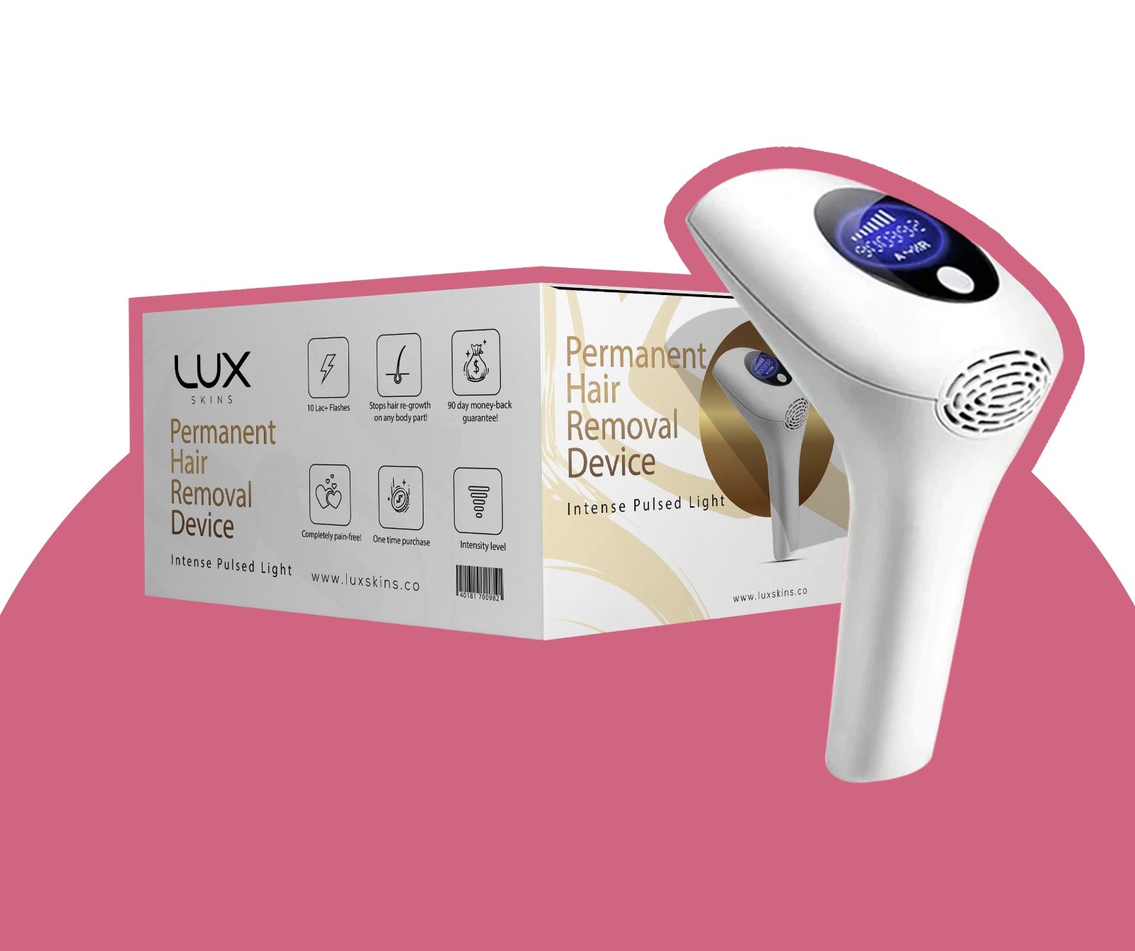 Advanced IPL Hair Laser Removal Device + Ultra Fast