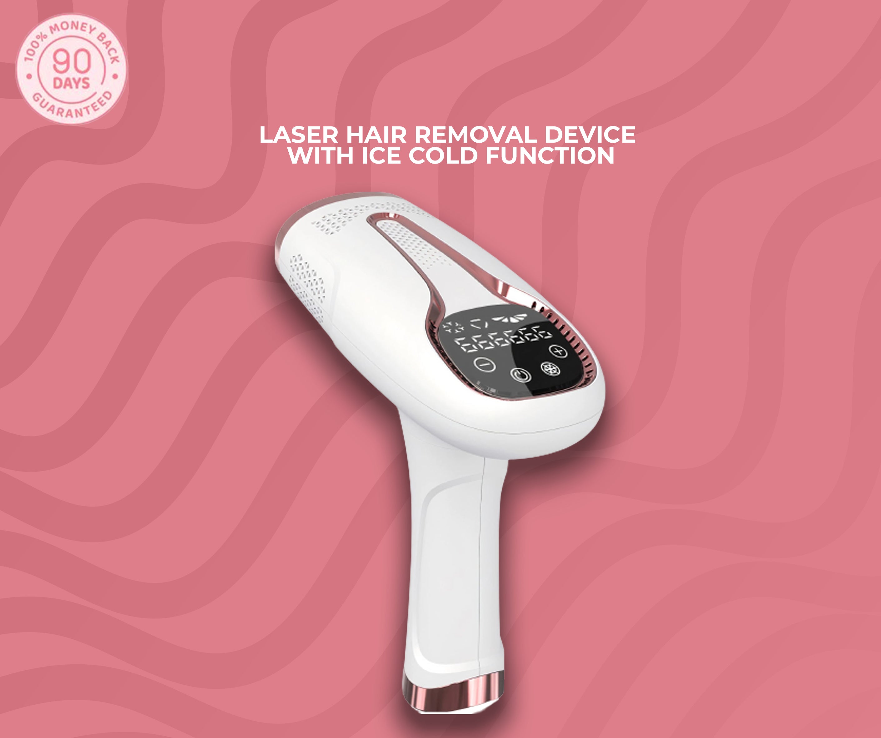 Painless & Permanent Hair Removal & Touch Screen Function